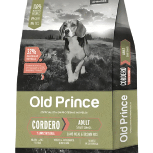 Alimento Old Prince Proteínas Noveles Adultos pequeños Cordero y Arroz Integral