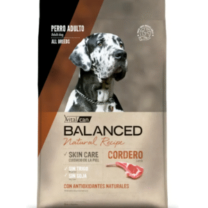 Vitalcan Balanced Natural Recipe Cordero alimento para perro adulto