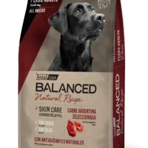 Vitalcan Balanced Natural Recipe Carne Argentina Seleccionada alimento para perro adulto