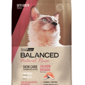 Vitalcan Balanced Natural Recipe Salmón alimento para Gato adulto