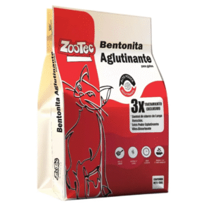 Arena Aglutinante Para Gatos Bentonita Zootec Sin Aroma 15 Kg