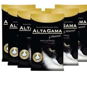 Piedras sanitarias Absorsol Alta Gama neutro de 2Kg por 6 unidades (Total 12 Kg)