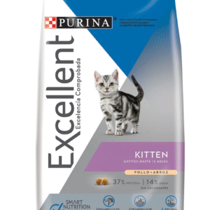 Alimento Excellent Kitten para Gatito pollo y arroz