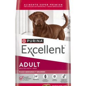 Alimento Excellent Perros Adulto Razas Medianas y Grandes