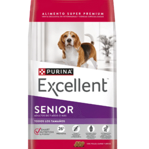 Alimento Excellent Perros Senior (7 años o mas)