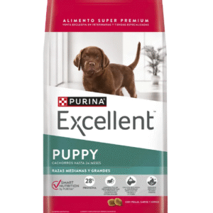 Alimento Excellent Puppy cachorros razas medianas y grandes