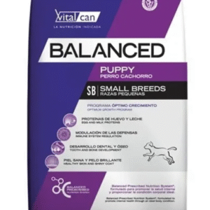 Alimento Vital Can Balanced Puppy perro cachorro razas pequeñas