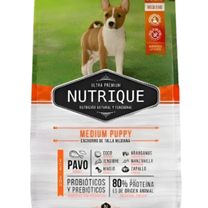 Alimento Nutrique Medium Puppy para perros cachorros de raza mediana