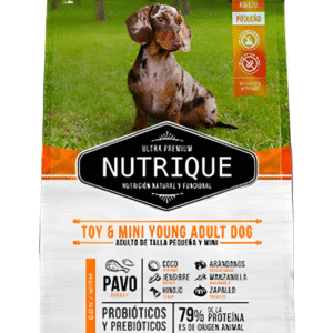 Alimento Nutrique Toy & Mini Young Adult para perros de raza pequeña